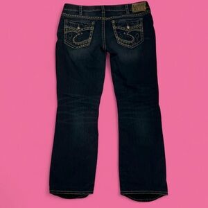 SILVER  jeans bootcut jeans with butt pockets Size 34